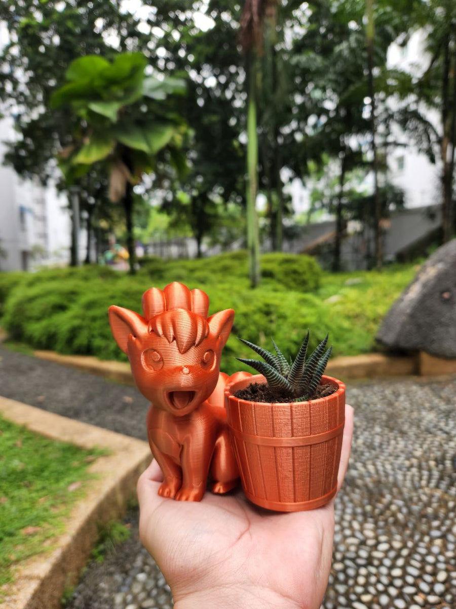 Cute Eevee Pokemon Plant Pot 3D Print – LittlePrintings