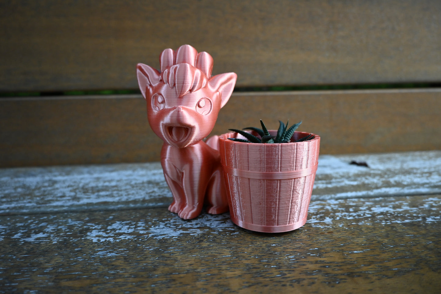 Vulpix Plant Pot Pokémon Gift & Planter (3D Printed)