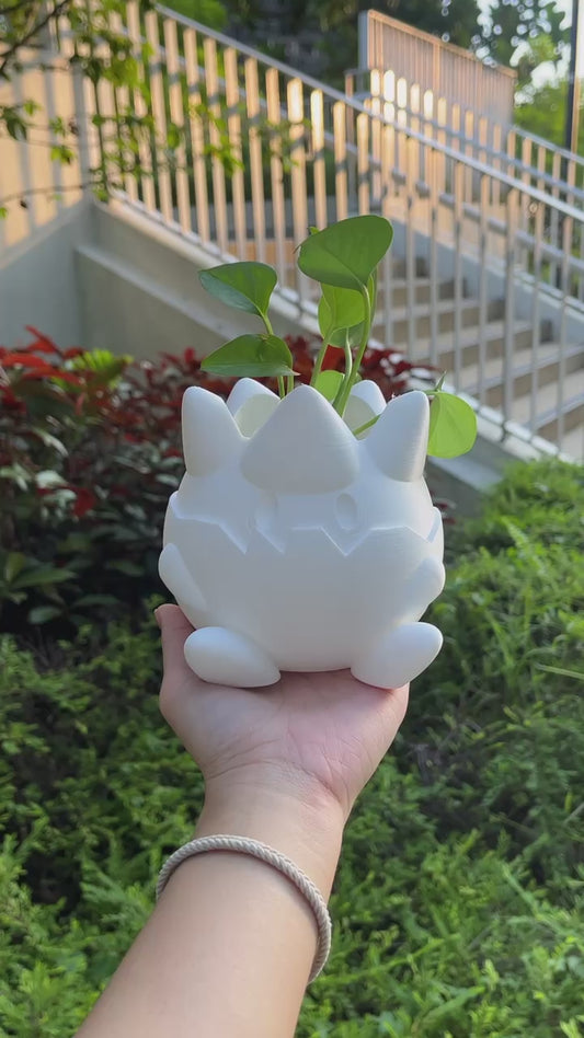 Togepi Plant Pot Pokémon Gift & Planter (3D Printed)