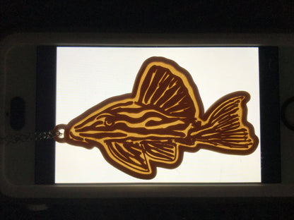Pleco Panaque Keychain