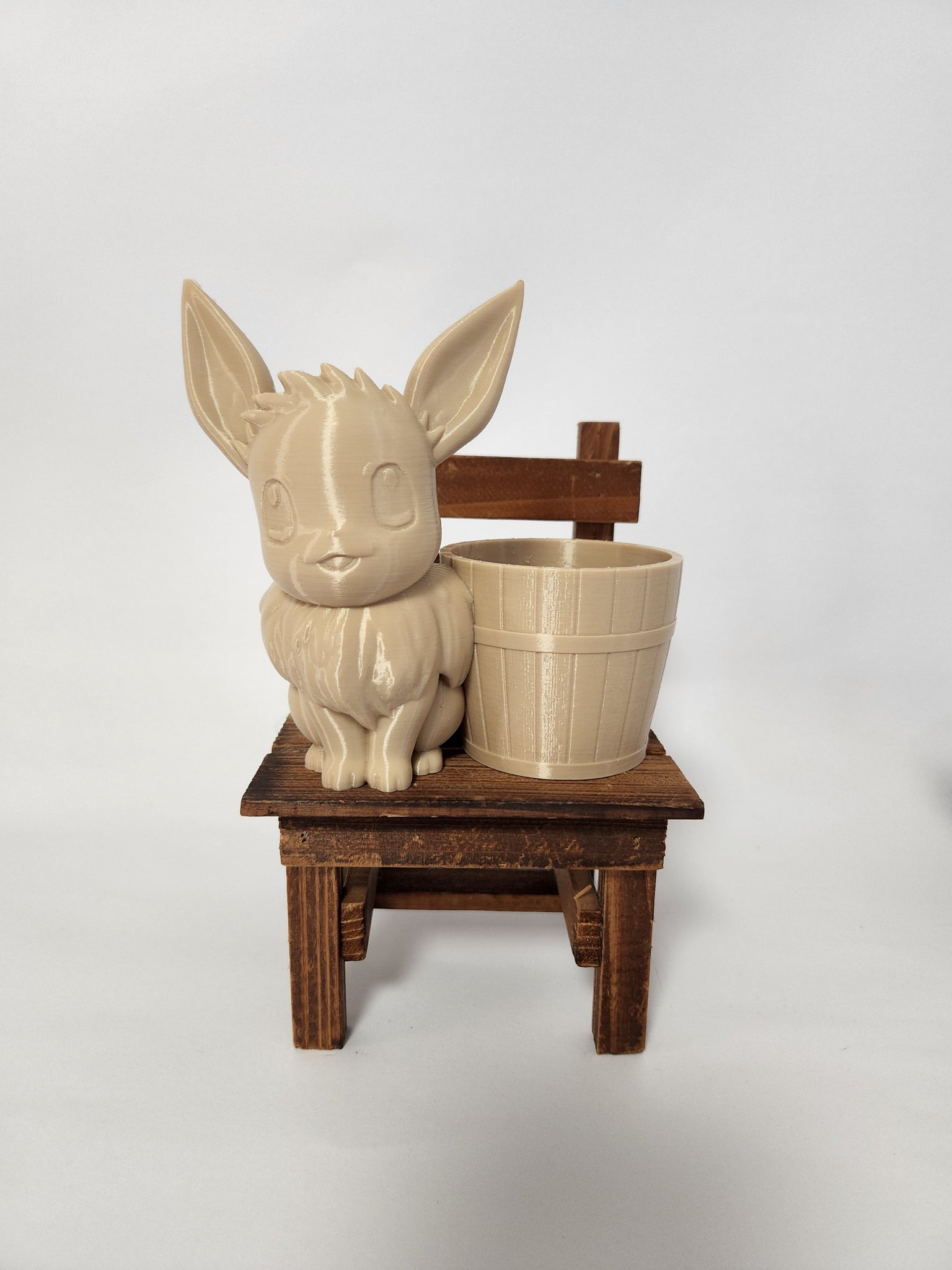 Cute Eevee Pokemon Plant Pot 3D Print – LittlePrintings