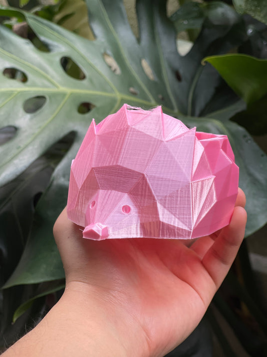 Hedgehog Plant Pot (Geometric)