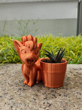 Load image into Gallery viewer, Cute Vulpix Pokemon Plant Pot 3D Print
